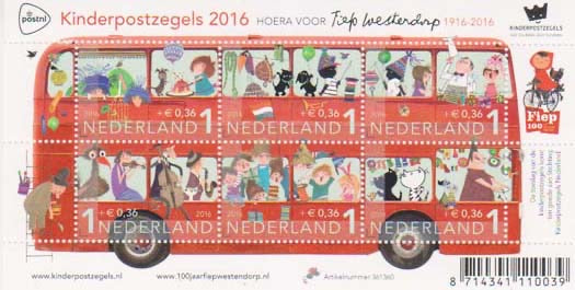 2016 Kinderzegels