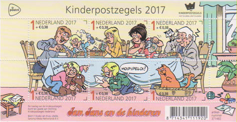 2017 Kinderpostzegels velletje