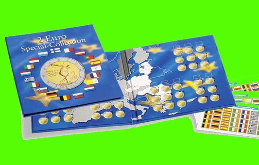 Verzamelmap Leuchtturm voor 2 EURO munten.