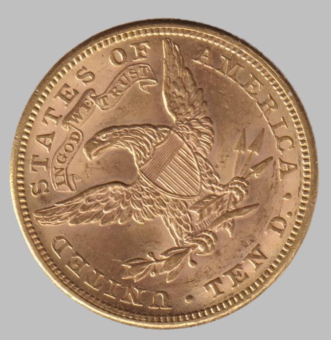 1881  USA 10 dollar goud, Liberty Head