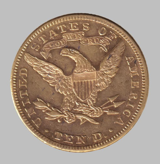 1885 USA, 10 dollar goud, Liberty Head