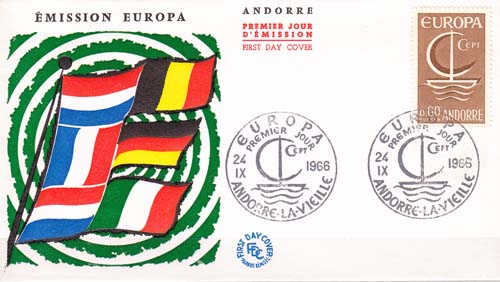 1966 Andorra French - Click Image to Close