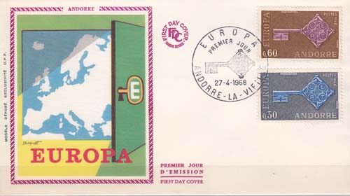 1968 Andorra French - Click Image to Close