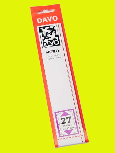 Davo Nero N27, 215 x 31 mm - Click Image to Close