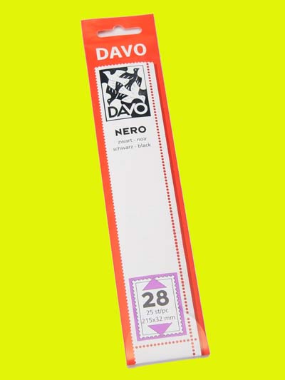 Davo Nero N28, 215 x 32 mm - Klik op de afbeelding om het venster te sluiten
