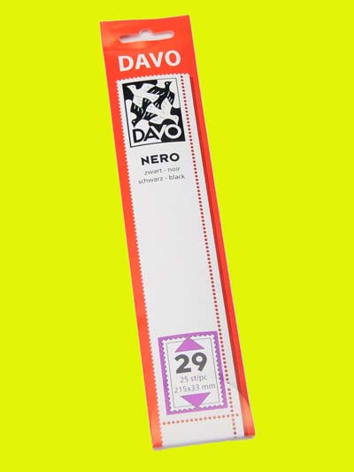 Davo Nero N29, 215 x 33 mm - Click Image to Close