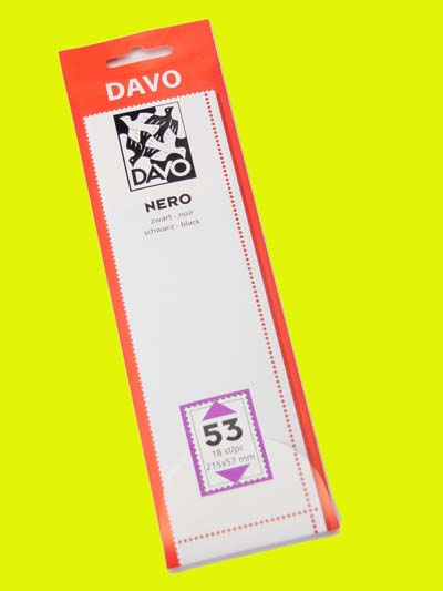 Davo Nero N53, 215 x 57 mm - Click Image to Close