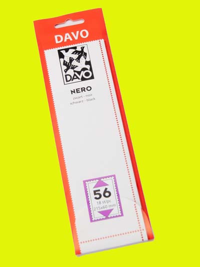 Davo Nero N56, 215 x 60 mm - Click Image to Close