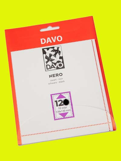 Davo Nero N120, 164 x 124 mm - Click Image to Close