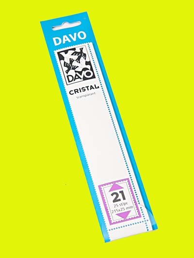 Davo Cristal C21, 215 x 25 mm - Click Image to Close