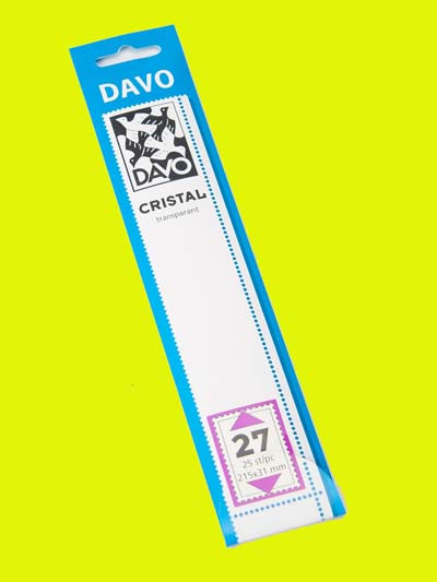 Davo Cristal C27, 215 x 31 mm - Klik op de afbeelding om het venster te sluiten