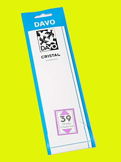 Davo Cristal C39, 215 x 43 mm - Klik op de afbeelding om het venster te sluiten