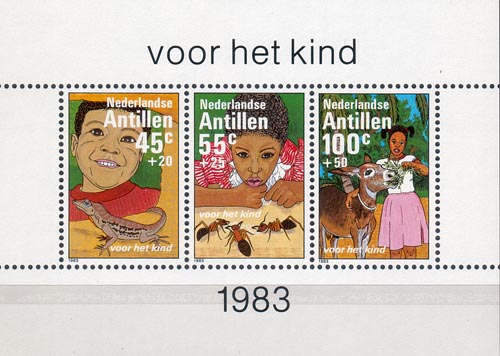 1983 Blok Kinderzegels - Click Image to Close