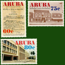 1992 Honderd jaar Postdienst - Klik op de afbeelding om het venster te sluiten