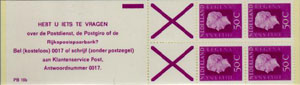 1975 Postzegelboekje no.18b - Click Image to Close