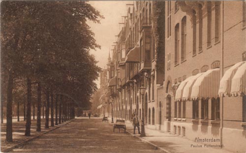 Amsterdam, Paulus Potterstraat - Click Image to Close