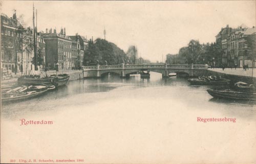 Rotterdam, Regentessebrug - Click Image to Close