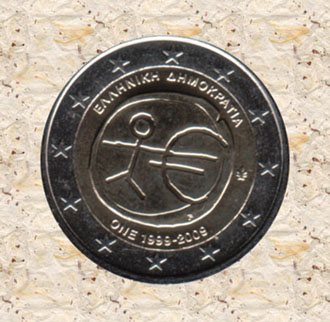 EMU Griekenland 2 Euro unc 2009 - Klik op de afbeelding om het venster te sluiten