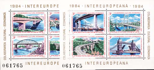 1984 FRomania, Intereuropeana - Click Image to Close