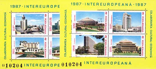 1987 Romania Intereuropeana - Click Image to Close