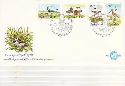 1984 complete jaargang FDC's - Click Image to Close