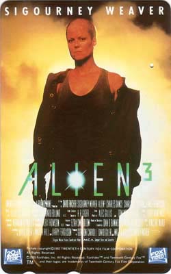 Sigourney Weaver, Alien3, Japan used - Click Image to Close