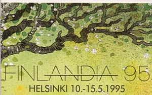 1993 Yvert C1180, Finlandia 95 - Klik op de afbeelding om het venster te sluiten