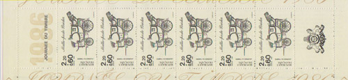 1986 Dag v.d. Postzegel. rijtuig - Click Image to Close