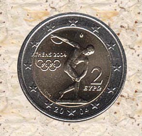 Griekenland 2004 unc, Olympics - Klik op de afbeelding om het venster te sluiten