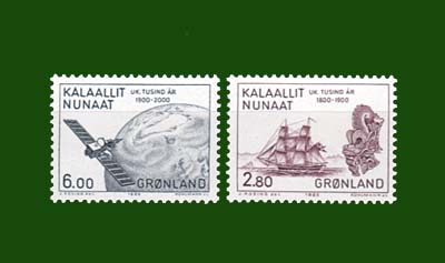 1985 Groenland, Michel no. 157-158 - Click Image to Close