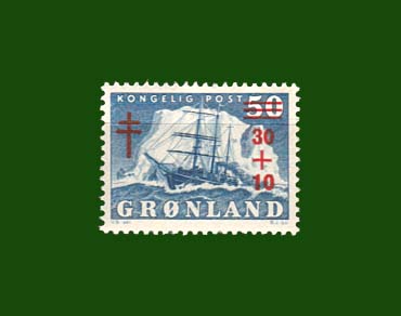 1958 Groenland, Michel no. 40 - Klik op de afbeelding om het venster te sluiten
