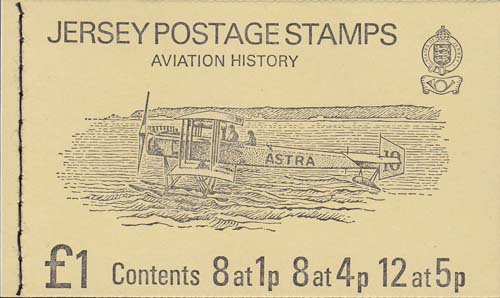 1975 Aviation History, 1 pound stg. - Click Image to Close