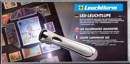 LED Loupe, trendy randloos in luxe metalen uitvoering - Klik op de afbeelding om het venster te sluiten