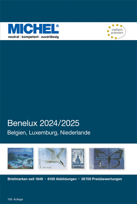 Michel Benelux 2024-2025, in kleur, harde kaft, deel 12 - Click Image to Close