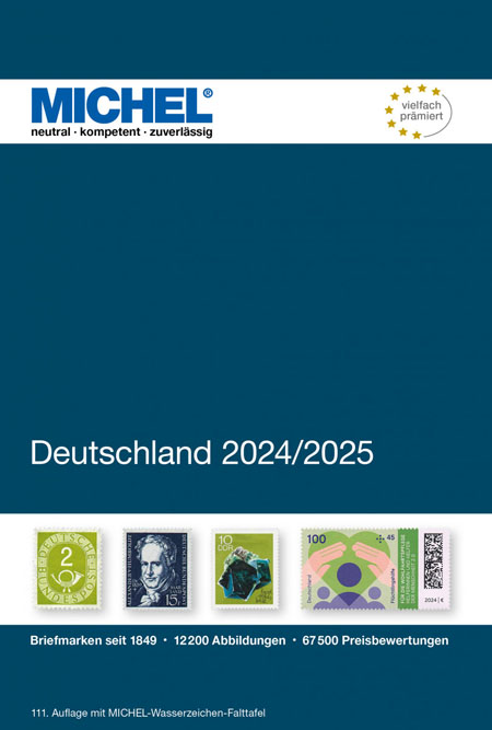 Michel Germany 2024-25 in colour, hard cover - Click Image to Close