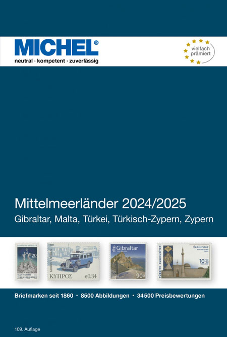 Michel Middenlandse zee landen 2024-25, in kleur, deel 9 - Klik op de afbeelding om het venster te sluiten