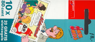 1998 Postzegelboekje no.51, Strippostzegels - Click Image to Close