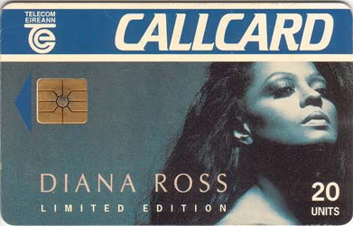 Diana Ross, Ireland used, 20 units - Click Image to Close