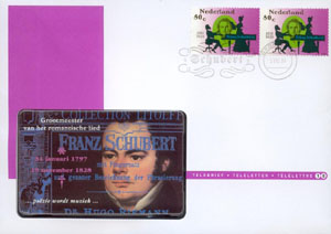 Telebrief no.18, Franz Schubert 1997 - Click Image to Close