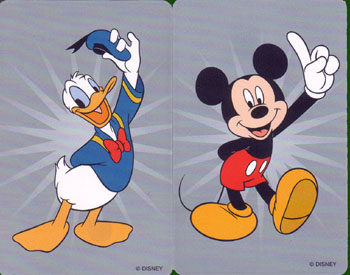 N-Zeeland, Mickey en Donald part IV, 2 cards, new - Click Image to Close