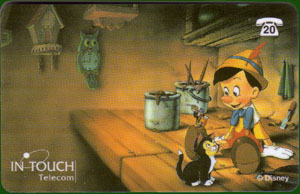 Pinokkio, In touch Telecom, ongebr. - Klik op de afbeelding om het venster te sluiten