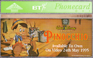 Engeland BT, Pinokkio gebruikt - Klik op de afbeelding om het venster te sluiten