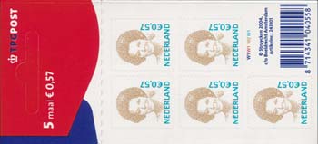 2004 Beatrix Euro. 0,57 zelfklevend - Klik op de afbeelding om het venster te sluiten