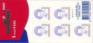 2004 Beatrix Euro, 0,61 selfadhesive - Click Image to Close