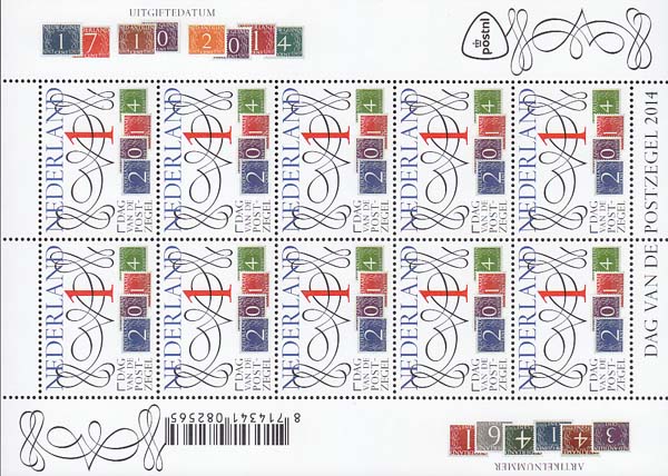 2014 Dag van de Postzegel - Click Image to Close