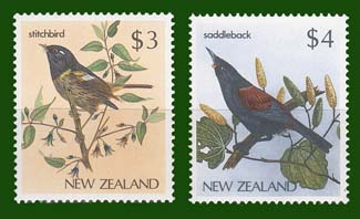 New-Zealand 1986, 2 stamps - Click Image to Close