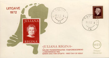 1972 Juliana Regina, 0,30 gulden - Click Image to Close