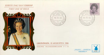 1986 Beatrix, 1,50 gulden - Click Image to Close