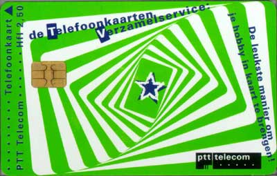 Telefoonkaarten Verzamelservice * (groen) - Klik op de afbeelding om het venster te sluiten