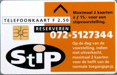 Stip 1995 (geel/bruin) - Click Image to Close